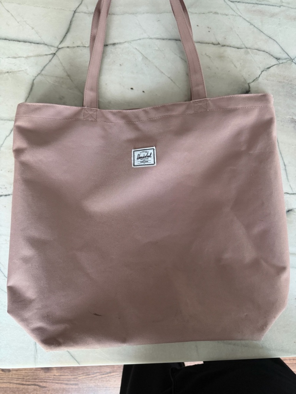 Herschel Supply Company Rose Pink Canvas Tote